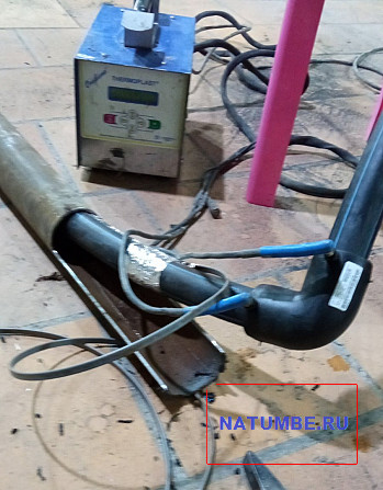 Sleeve welding of polyethylene HDPE pipes Krasnoyarsk - photo 7