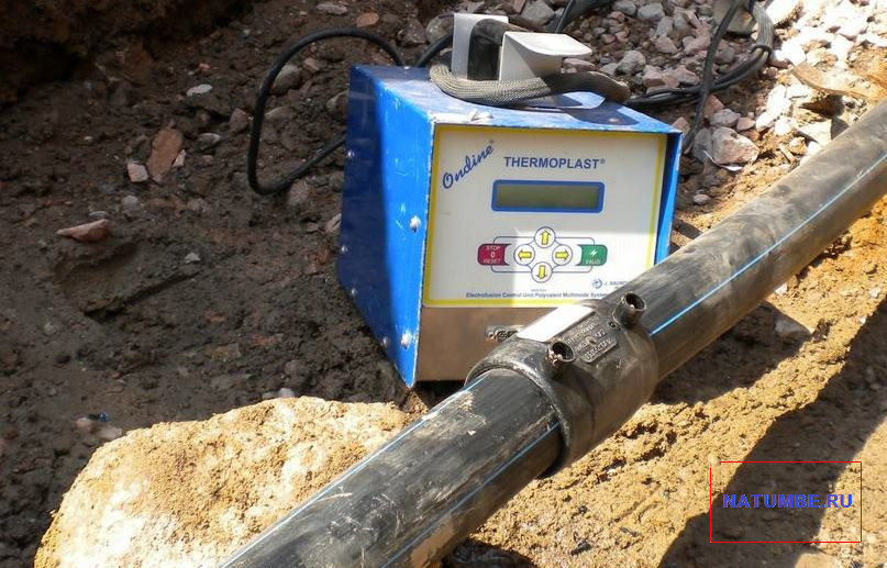 Муфтовая сварка полиэтиленовых ПНД труб Красноярск - изображение 1