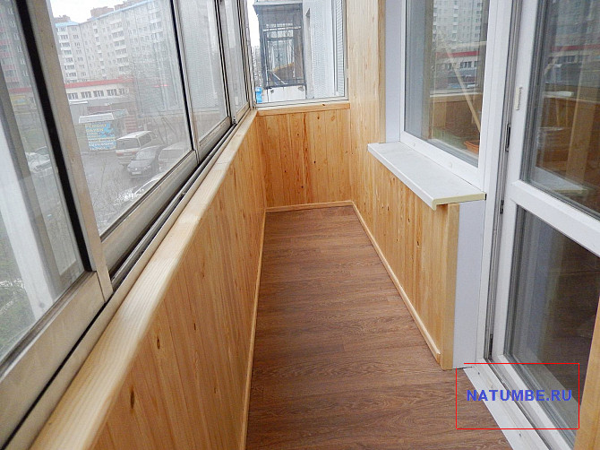 Внутренняя отделка, утепление балкона Красноярск - изображение 9