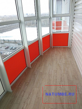 Внутренняя отделка, утепление балкона Красноярск - изображение 6