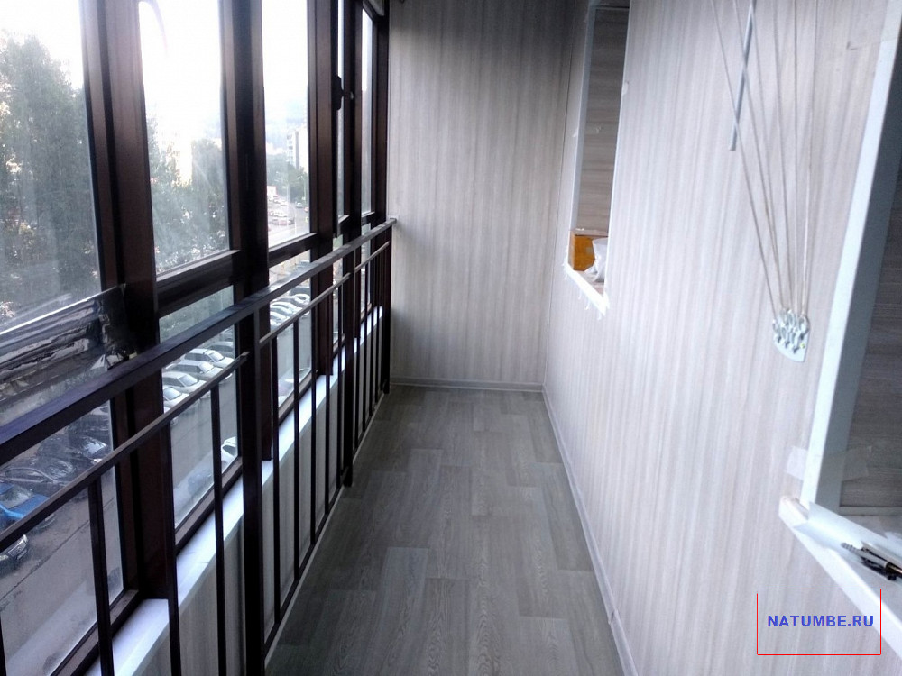 Interior decoration, balcony insulation Krasnoyarsk - photo 11